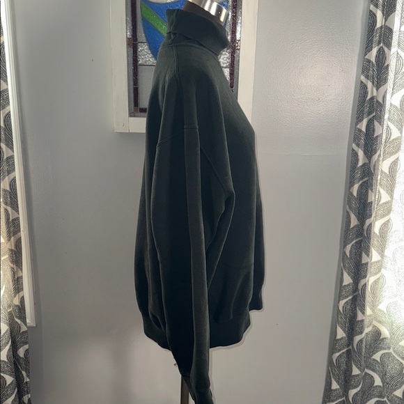 Polo Golf Vintage Hunter Green Turtleneck Sweatshirt SZ XL - Picture 6 of 7